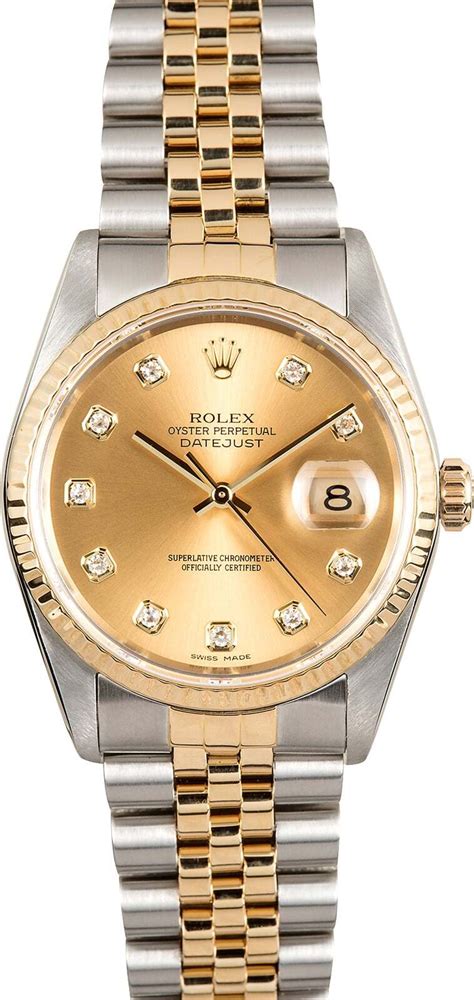 rolex datejust two-tone|Rolex Datejust 36mm two tone.